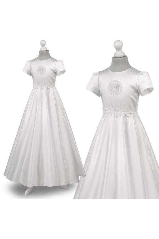 Sukienka komunijne alba sukienki komunijne alby model Marta 53BI