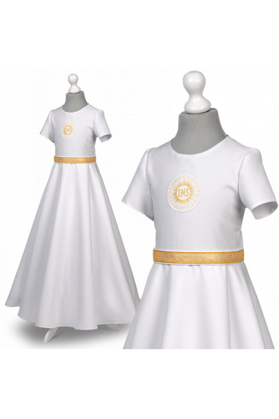 Sukienka komunijne alba sukienki komunijne alby model Marta 25ZL