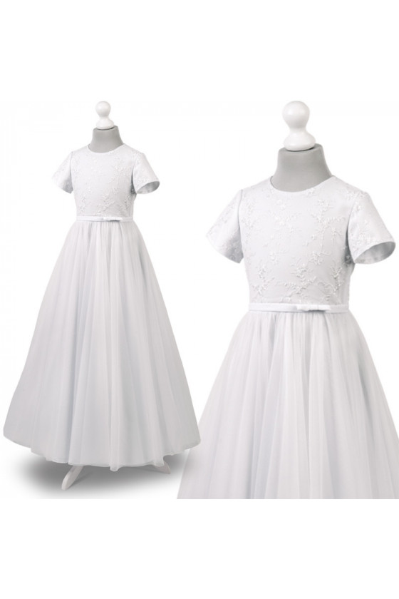 Sukienka komunijne alba sukienki komunijne alby model Tosia65BI