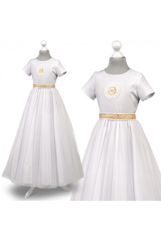 Sukienka komunijne alba sukienki komunijne alby model Tosia25ZL