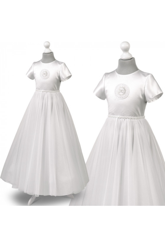 Sukienka komunijne alba sukienki komunijne alby model Tosia60BI