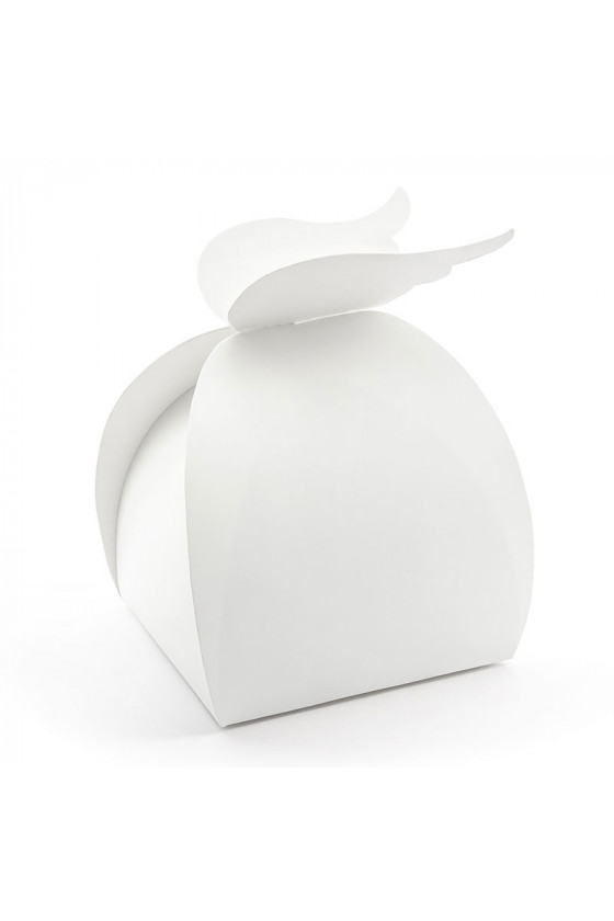 Pudełka - Skrzydła, biały, 8,5x14,5x8,5cm PUDCS17-008