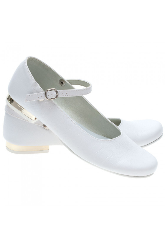 Buty komunijne dla dziewczynki baleriny MIKO OM820 30-40