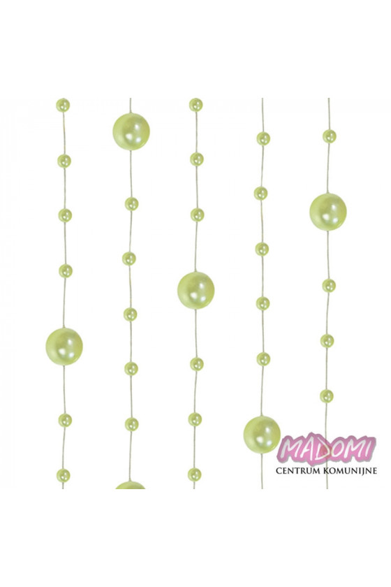 Girlandy perłowe o długości 1.3 m. 5 szt. GP13
