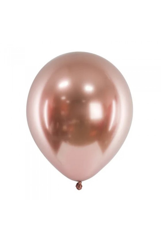 Balony Glossy różowe złoto 30cm CHB1-019r-10