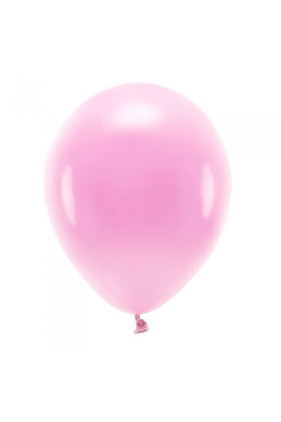 Balony Eco 30cm pastelowe, różowe ECO30P-081-10  10szt