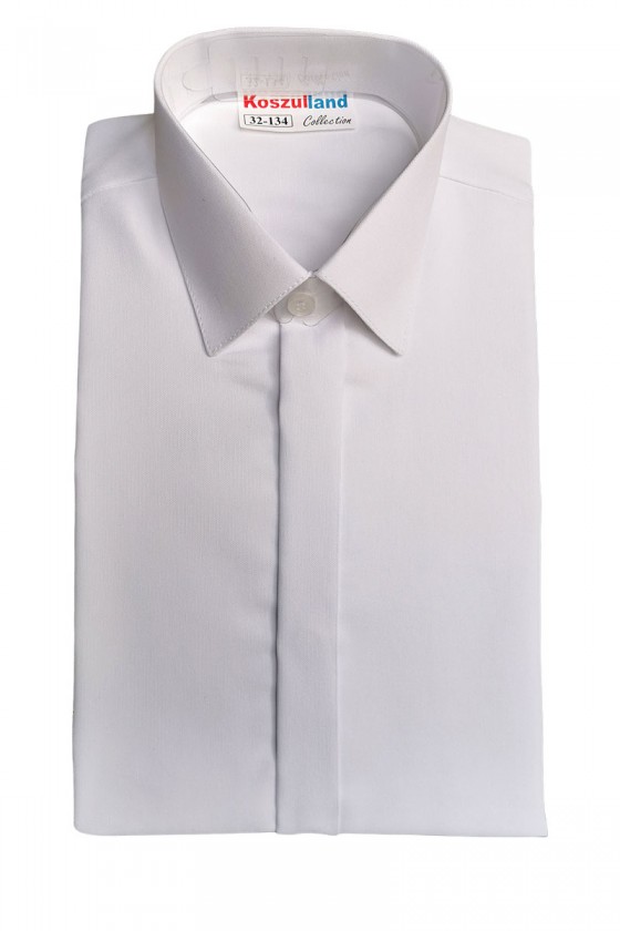 Koszula długi rękaw plisa klasyczna OXFORD KSZ20 128-164