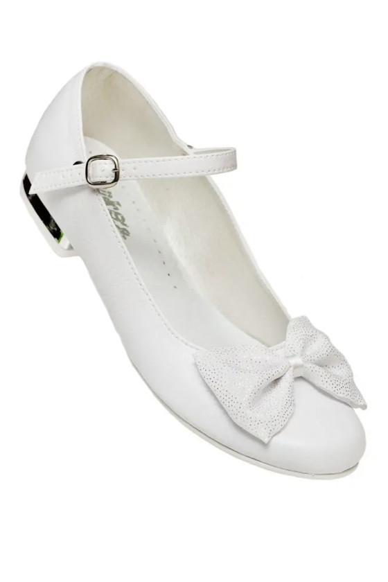 Buty komunijne dla dziewczynki baleriny MIKO OM816 30-40